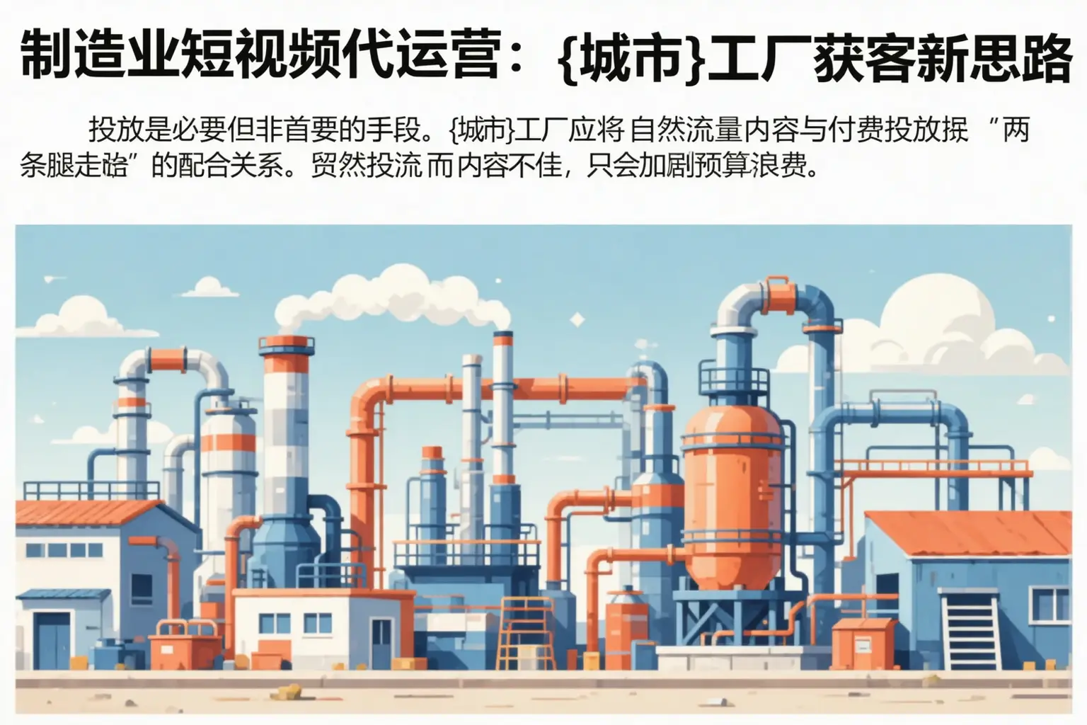 制造业短视频代运营：安龙工厂获客新思路